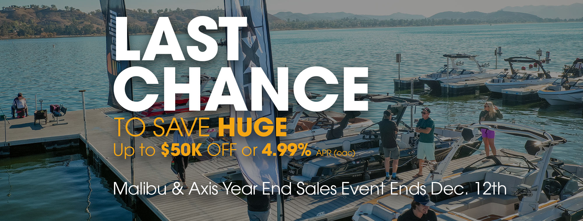 Website Header Malibu YESE Save HUGE on Malibu and Axis Wakeboats