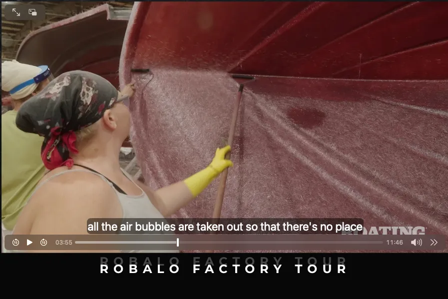 Robalo factory construction